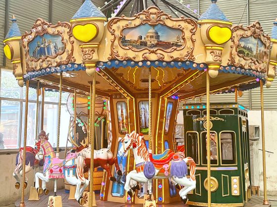 Carousel Kiddie Ride - Direct Manufacturer Sale